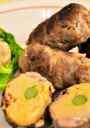 じゃがいもにアンチョビマヨ和えの肉巻き-レシピのメイン写真