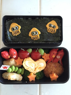 スプラトゥーン キャラ弁-レシピのメイン写真