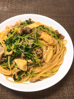 簡単ありあわせパスタ✤和風ソース-レシピのメイン写真