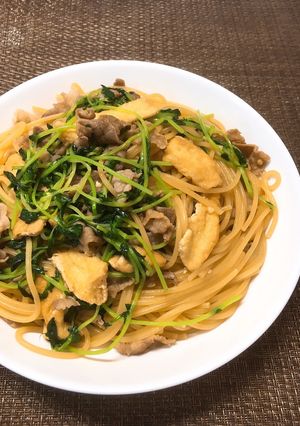 簡単ありあわせパスタ✤和風ソース-レシピのメイン写真