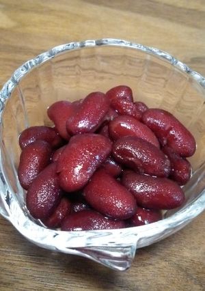 レッドキドニー水煮缶で甘煮*金時豆！-レシピのメイン写真