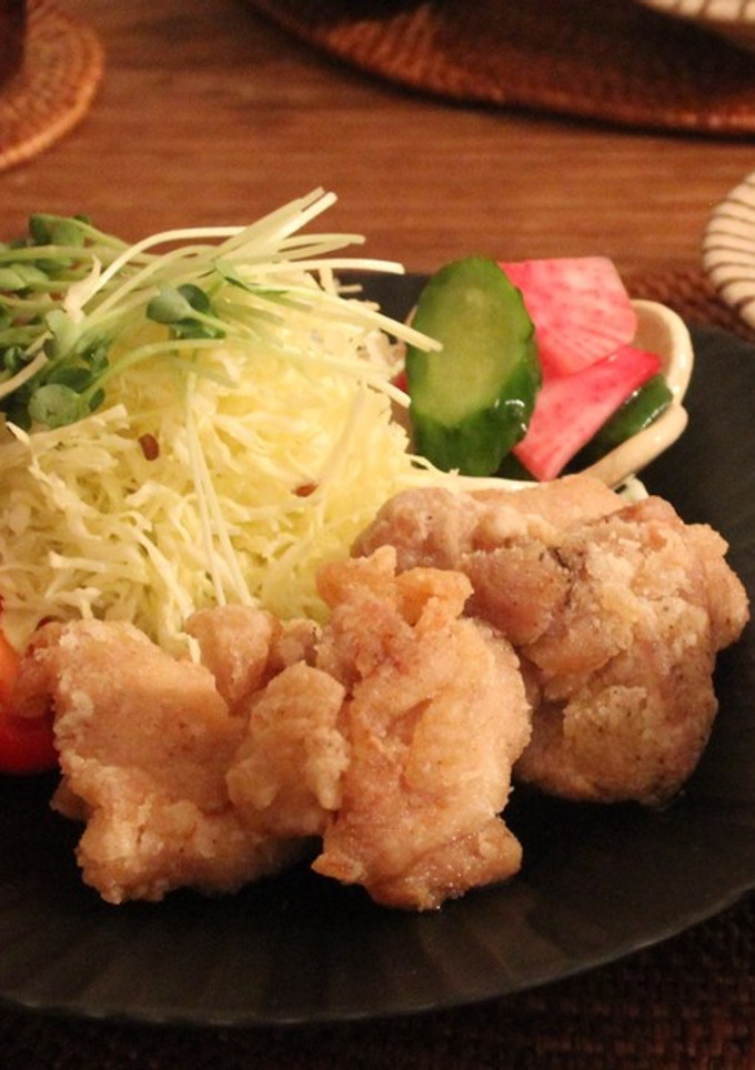 ザクザク！秘密は衣！塩唐揚げ♪-レシピのメイン写真