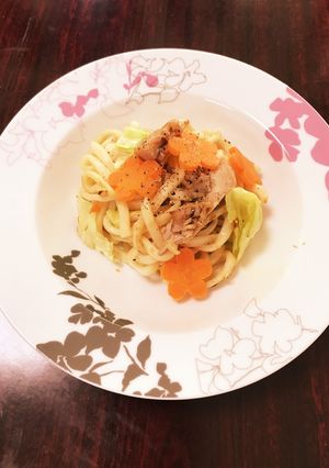 ❁こどももママも♡白だし焼うどん❁-レシピのメイン写真