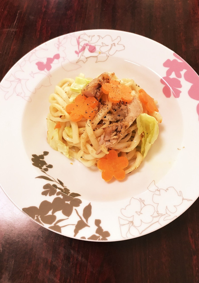 ❁こどももママも♡白だし焼うどん❁-レシピのメイン写真