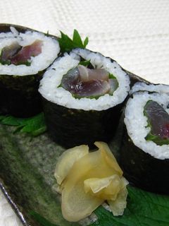 しめサバの海苔巻き寿司-レシピのメイン写真