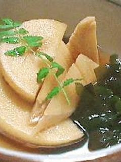 初物の筍はコレ!若竹煮-レシピのメイン写真