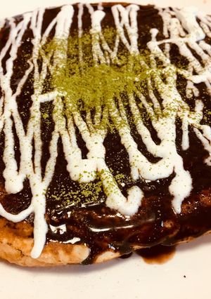 サプライズ！お好み焼き風ホットケーキ-レシピのメイン写真
