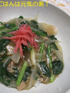 簡単!ツナと玉ねぎの中華丼-レシピのメイン写真
