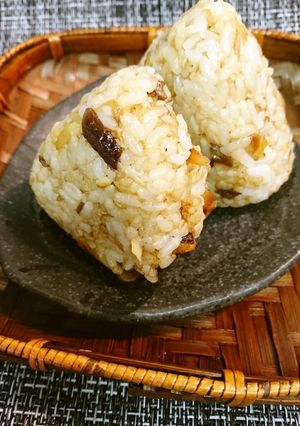 さばみりん干しのお結び-レシピのメイン写真