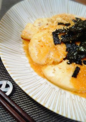 *しっとりささみの明太子&チーズ焼き*-レシピのメイン写真