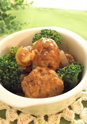 クルミ食パン入りミートボール-レシピのメイン写真