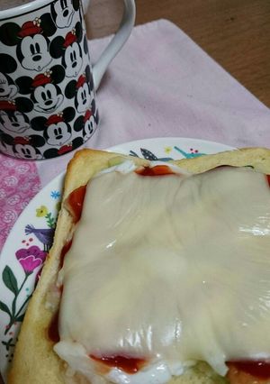 簡単☆玉ねぎヨーグルトのポテサラトースト-レシピのメイン写真