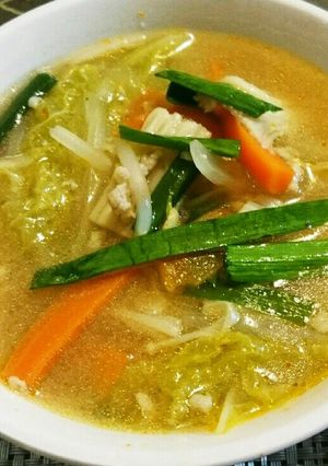 ★名古屋市の人気給食★ピリ辛スープ-レシピのメイン写真
