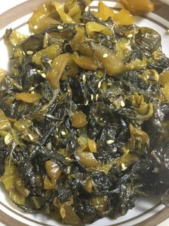 超楽々 定番高菜漬けのごま油炒め作ります-レシピのメイン写真