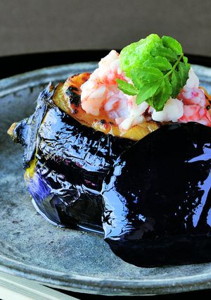 大和丸なすの亀甲焼き-レシピのメイン写真