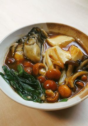 CoCo壱カレースンドゥブなめこ入チゲ-レシピのメイン写真