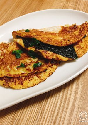 簡単!山芋で♡とろん!ふわふわ磯部焼き!-レシピのメイン写真