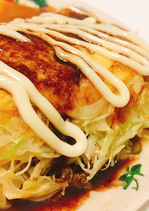 市販のコールスローで とんぺい焼き風-レシピのメイン写真