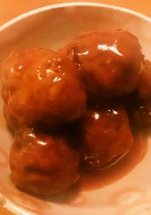 ご飯のお供☆肉団子！！-レシピのメイン写真