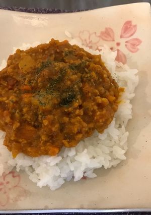 野菜ペーストで時短!キーマ風カレー-レシピのメイン写真