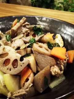 根菜沢山の筑前煮-レシピのメイン写真