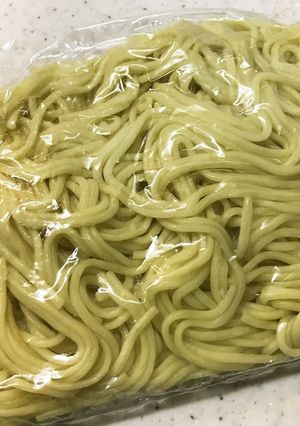 簡単！そばめし（焼きそば）の麺の切り方♪-レシピのメイン写真