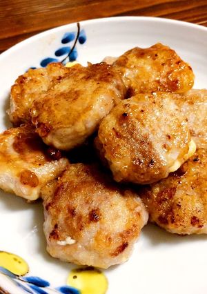 『蓮根と豆腐の豚肉巻き』甘辛焼き-レシピのメイン写真