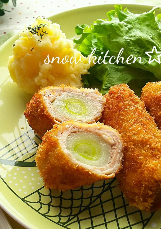 長ねぎの肉巻き揚げ-レシピのメイン写真