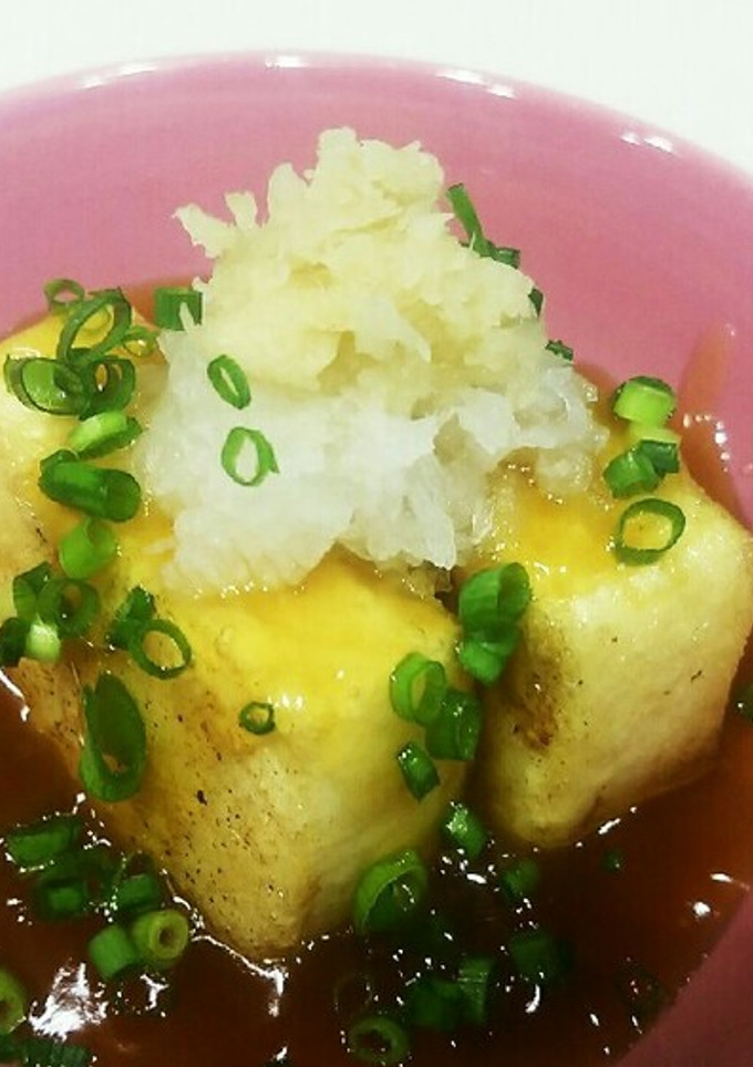 揚げ出し豆腐のとろみあん掛け-レシピのメイン写真