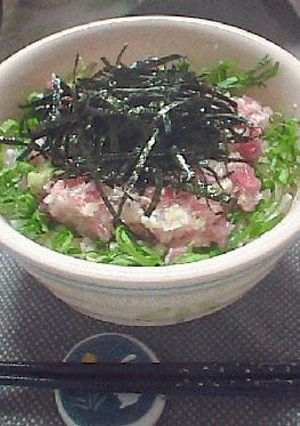 ねぎとろ丼-レシピのメイン写真
