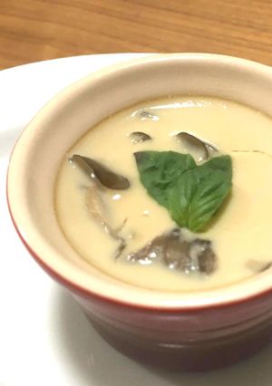 簡単生ハムの茶碗蒸し-レシピのメイン写真