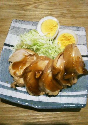 レンチンde鶏胸チャーシュー-レシピのメイン写真