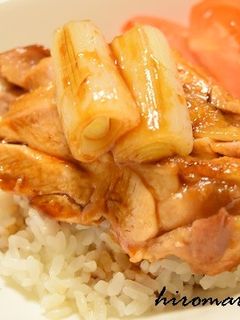 下処理なしで簡単♡鶏肉の照り焼き丼-レシピのメイン写真