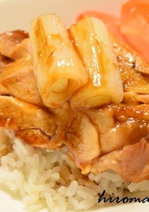 下処理なしで簡単♡鶏肉の照り焼き丼-レシピのメイン写真
