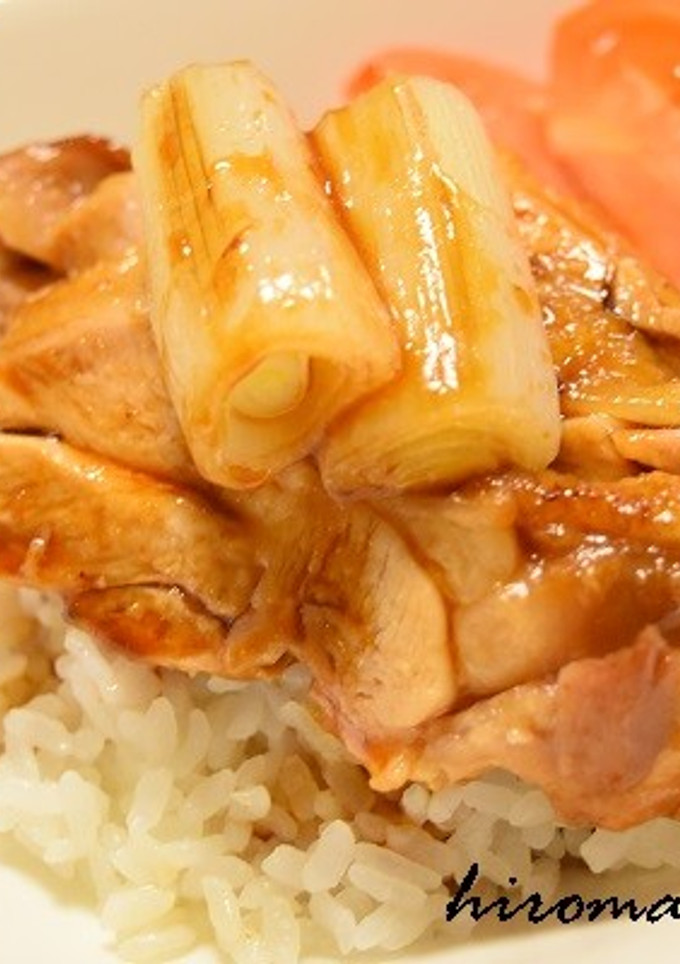 下処理なしで簡単♡鶏肉の照り焼き丼-レシピのメイン写真
