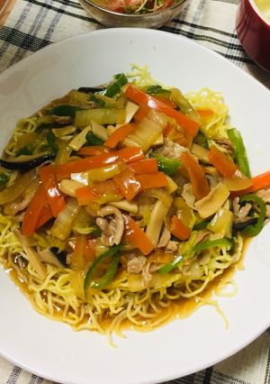 簡単あんかけ焼そば-レシピのメイン写真