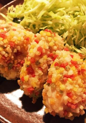 ぶぶあられササミチーズカツ-レシピのメイン写真
