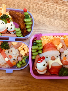 サンタさん弁当-レシピのメイン写真