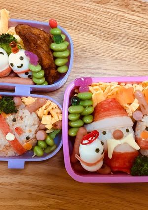 サンタさん弁当-レシピのメイン写真