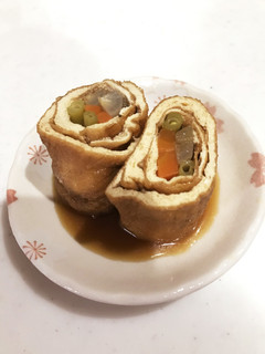 【お弁当】三色野菜の信田巻き-レシピのメイン写真