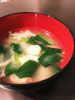 小松菜とじゃがいも入り☆具沢山味噌汁-レシピのメイン写真