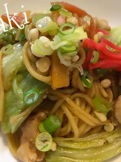 辛味噌ホルモン焼きそば☆-レシピのメイン写真