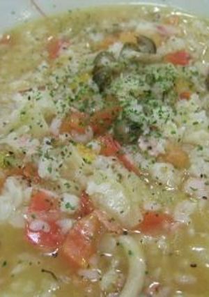 冷やご飯でお手軽リゾット-レシピのメイン写真
