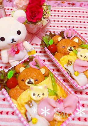 ♡キャラ弁♡リラックマ弁当♡-レシピのメイン写真