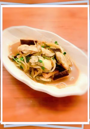 簡単！牡蠣と三つ葉のバター炒め-レシピのメイン写真
