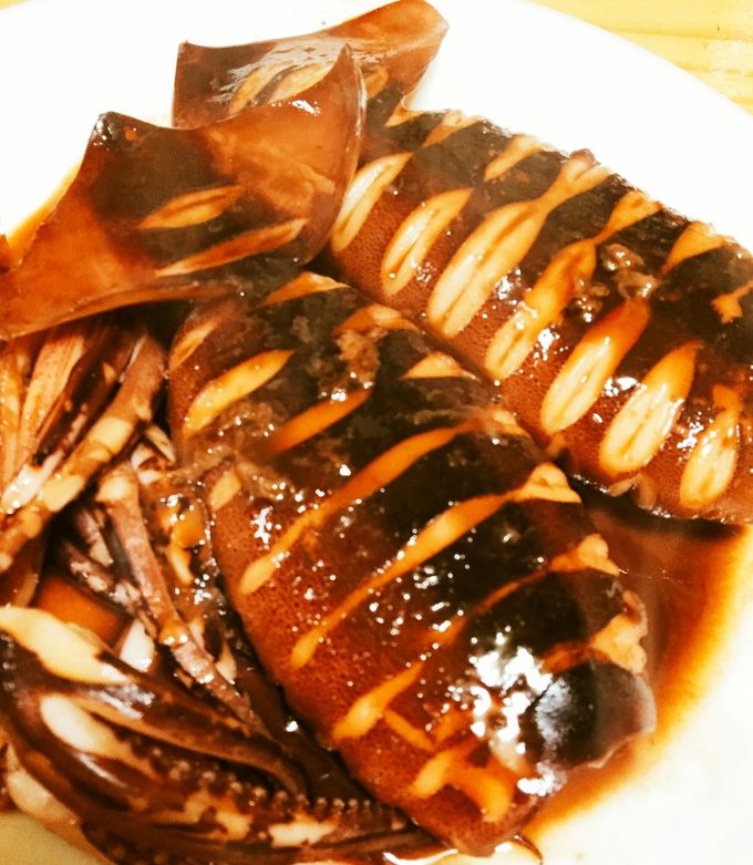 照りっ照り♪屋台風イカの丸焼き-レシピのメイン写真
