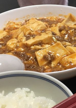 彼女と作る麻婆豆腐-レシピのメイン写真