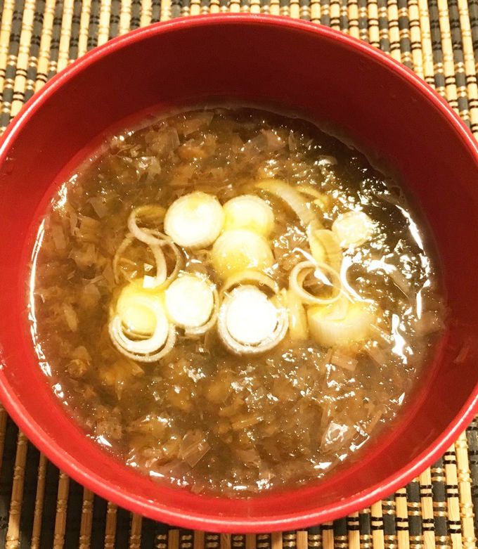 超簡単即席とろろ昆布と鰹節のお吸い物-レシピのメイン写真