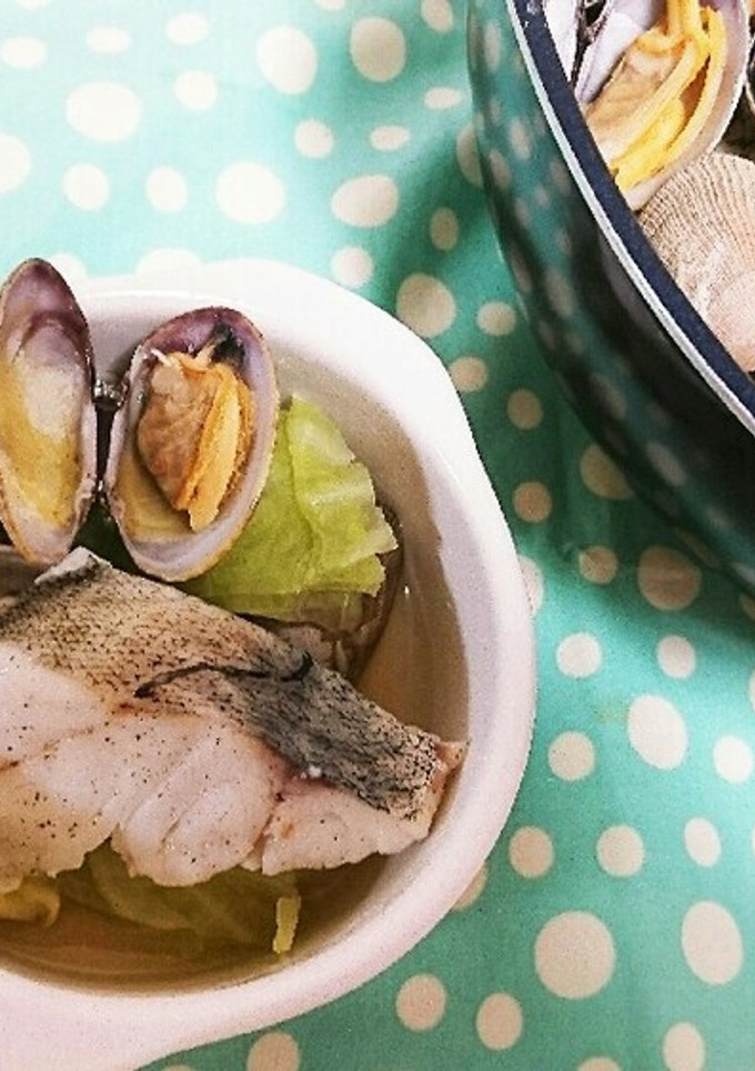 簡単☆真鱈とあさりのアクアパッツァ-レシピのメイン写真