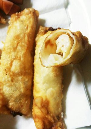 エビとはんぺんのスティック(餃子の皮)-レシピのメイン写真